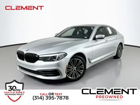 Silver 2019 BMW 5 Series 530i xDrive for sale in St. Charles, MO