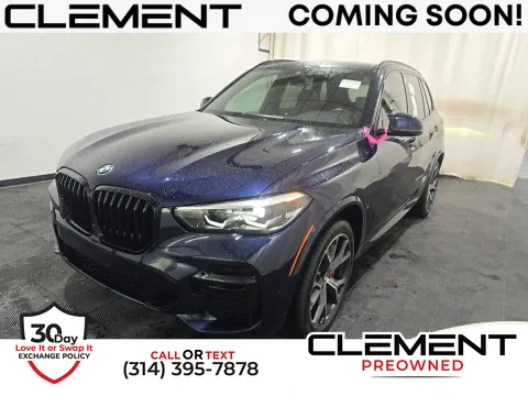 Blue 2022 BMW X5 xDrive40i for sale in St. Charles, MO