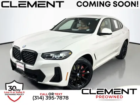 White 2022 BMW X4 xDrive30i for sale in St. Charles, MO