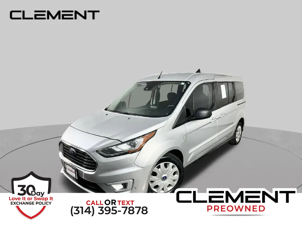 Silver 2022 Ford Transit Connect XLT for sale in St. Charles, MO