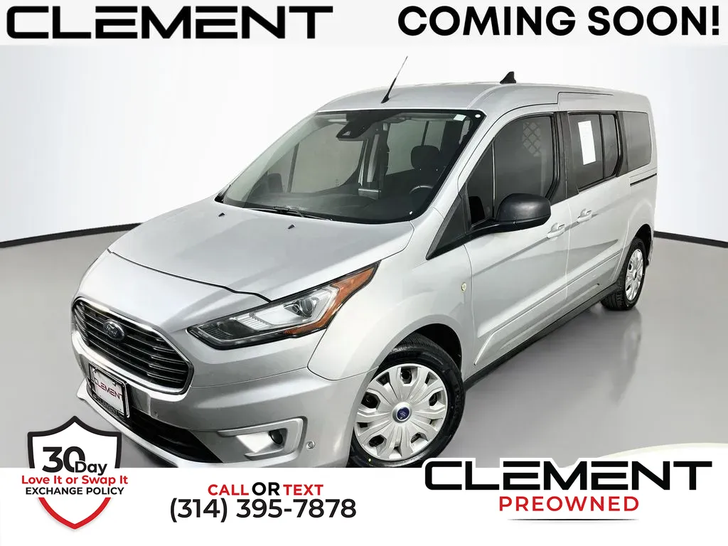 Silver 2022 Ford Transit Connect XLT for sale in St. Charles, MO