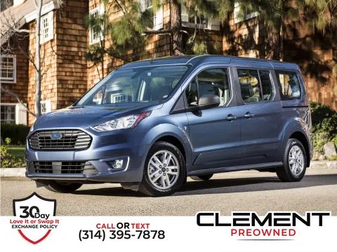 Silver 2022 Ford Transit Connect XLT for sale in St. Charles, MO
