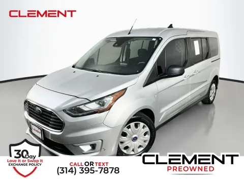 Silver 2022 Ford Transit Connect XLT for sale in St. Charles, MO
