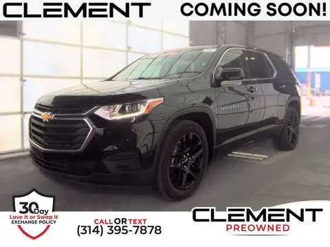 Black 2020 Chevrolet Traverse LS for sale in St. Charles, MO