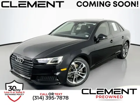 Black 2019 Audi A4 2.0T Titanium Premium for sale in St. Charles, MO