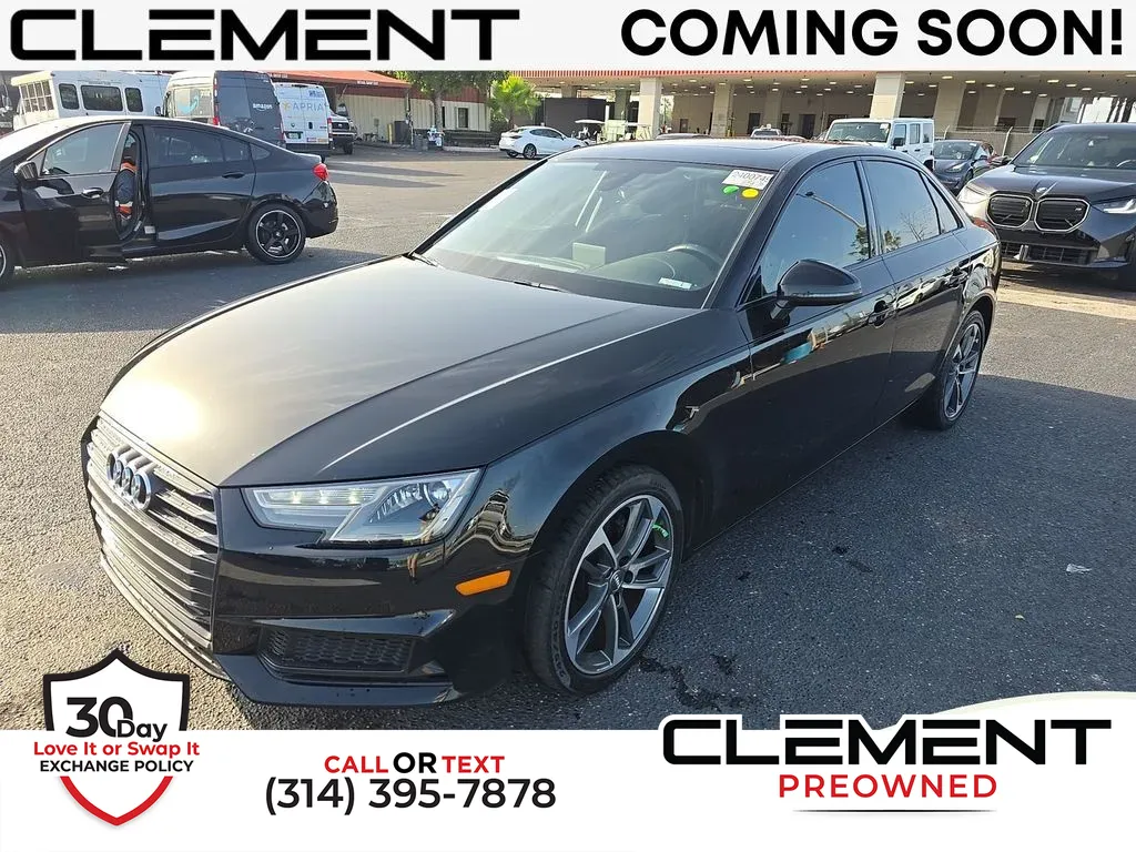 Black 2019 Audi A4 2.0T Titanium Premium for sale in St. Charles, MO