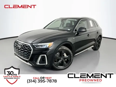 Black 2022 Audi Q5 45 S line Premium for sale in St. Charles, MO
