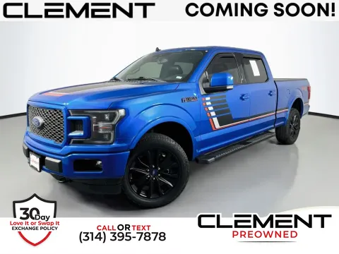 Blue 2019 Ford F-150 Lariat for sale in St. Charles, MO