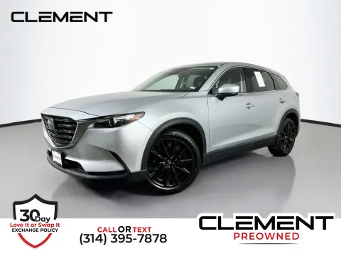 Silver 2023 Mazda CX-9 Touring Plus for sale in St. Charles, MO