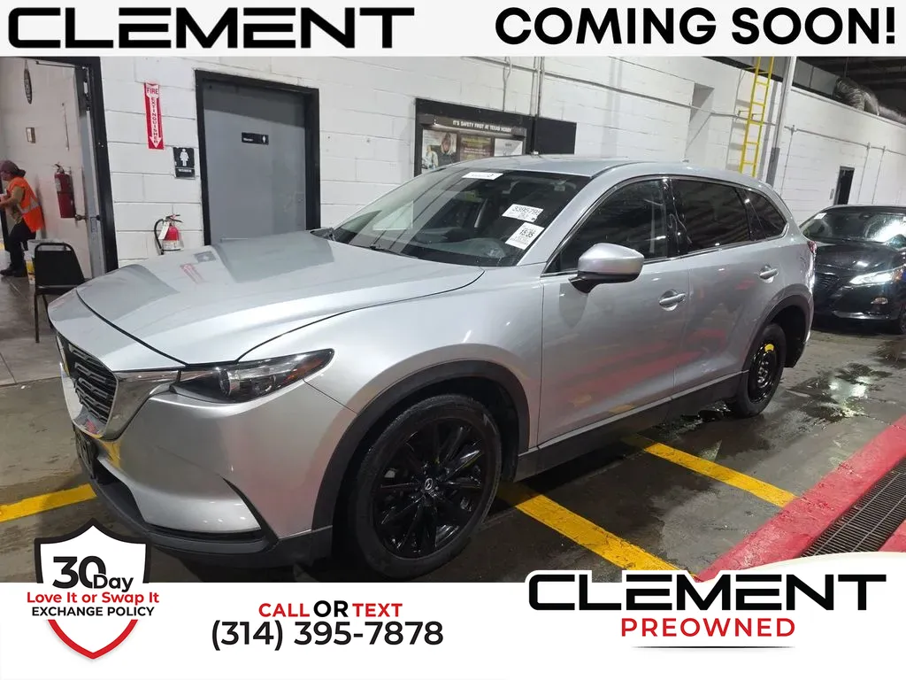 Silver 2023 Mazda CX-9 Touring Plus for sale in St. Charles, MO