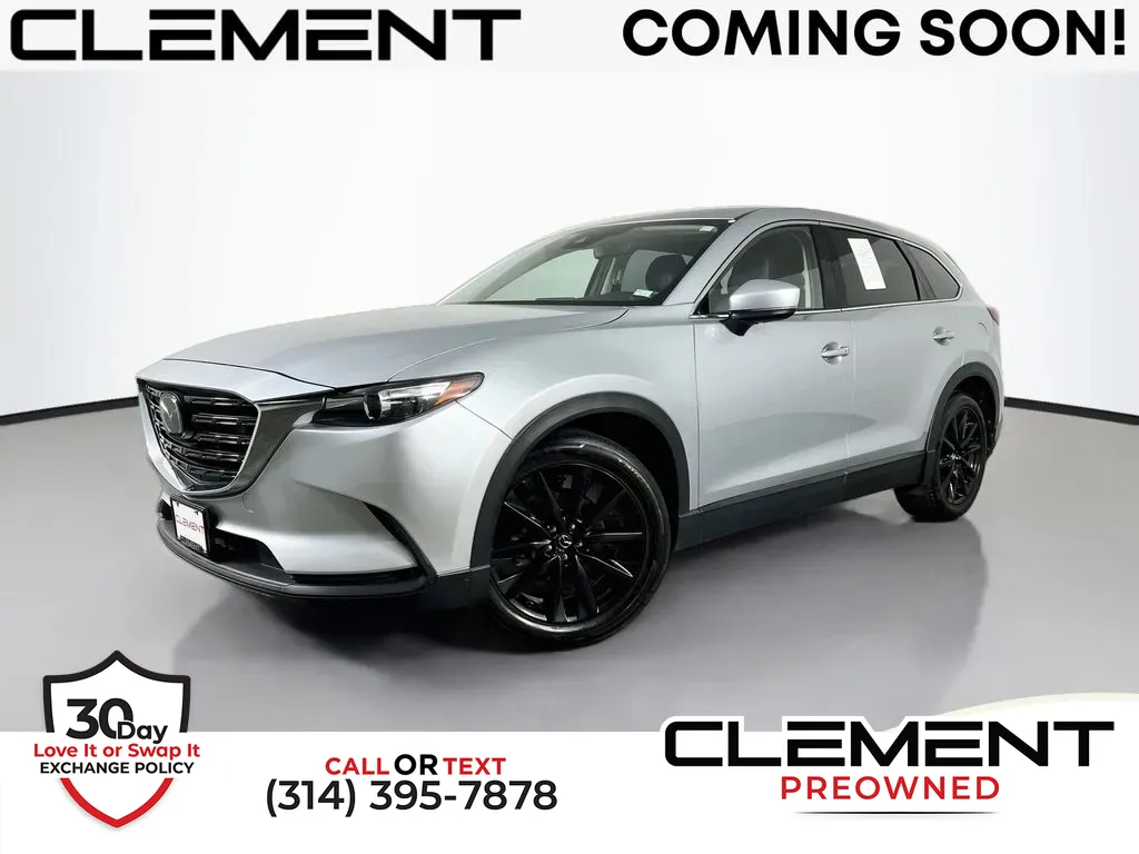 Silver 2023 Mazda CX-9 Touring Plus for sale in St. Charles, MO