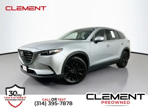 Silver 2023 Mazda CX-9 Touring Plus for sale in St. Charles, MO
