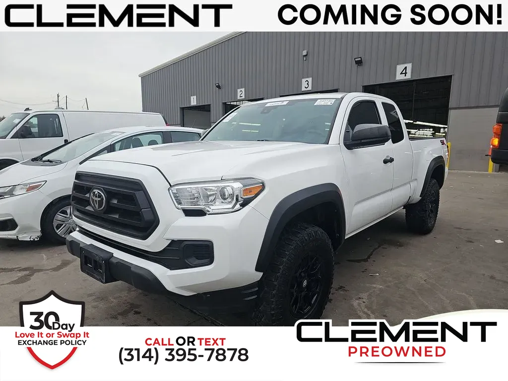 White 2022 Toyota Tacoma SR for sale in St. Charles, MO