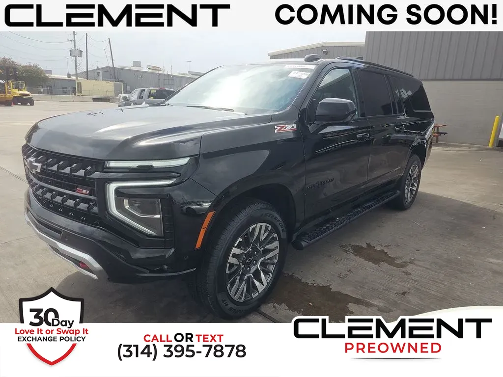 Black 2025 Chevrolet Suburban Z71 for sale in St. Charles, MO