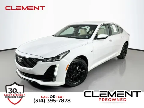 White 2024 Cadillac CT5 Premium Luxury for sale in St. Charles, MO