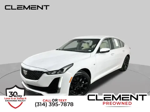 White 2024 Cadillac CT5 Premium Luxury for sale in St. Charles, MO
