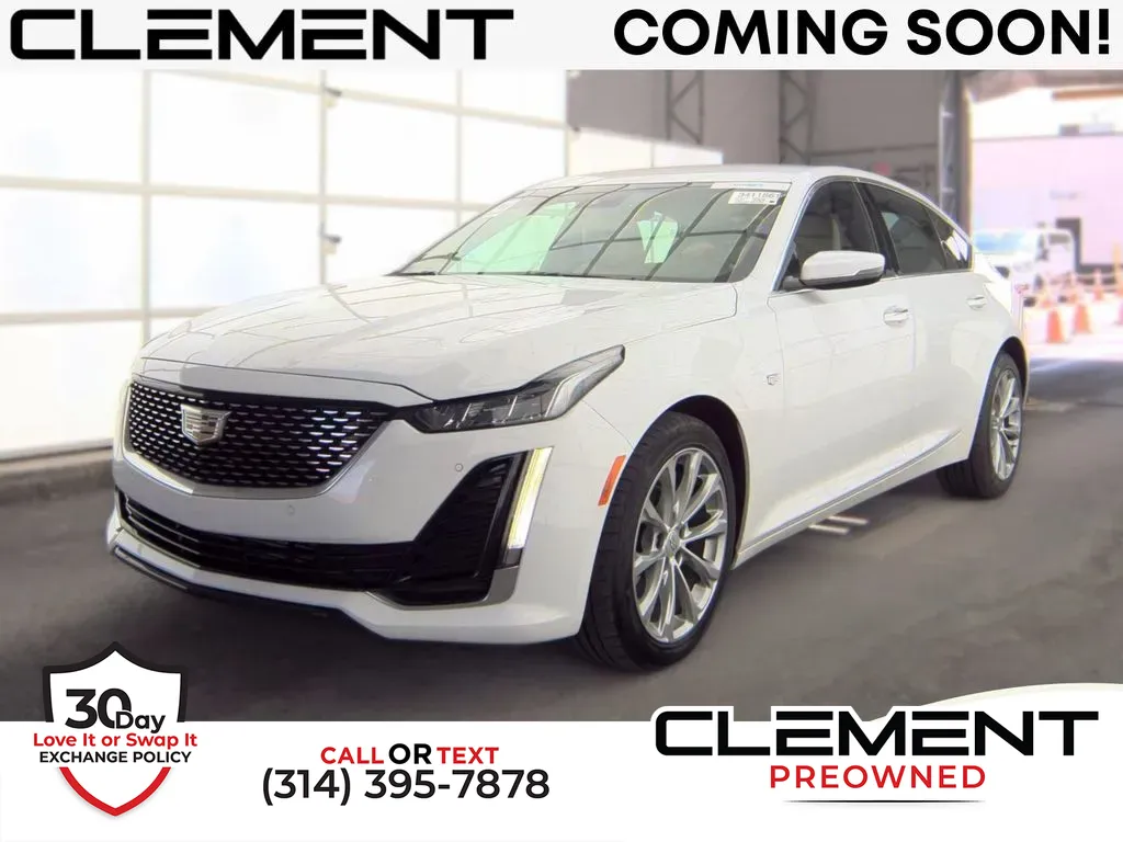 White 2024 Cadillac CT5 Premium Luxury for sale in St. Charles, MO