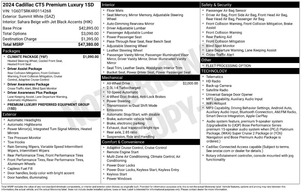 Cadillac CT5 photo 40