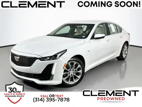 White 2024 Cadillac CT5 Premium Luxury for sale in St. Charles, MO