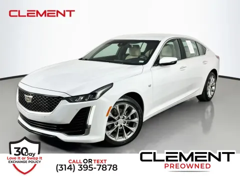 White 2024 Cadillac CT5 Premium Luxury for sale in St. Charles, MO