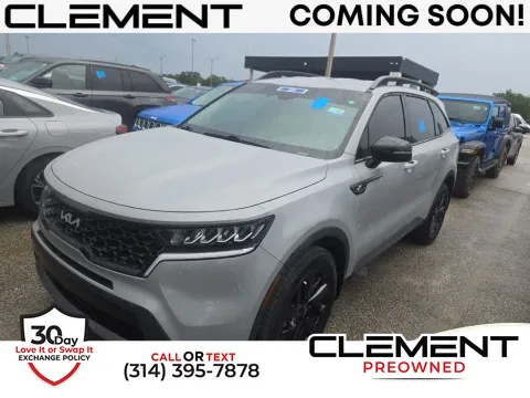 Gray 2023 Kia Sorento X-Line S for sale in St. Charles, MO
