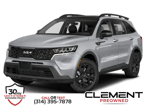 Gray 2023 Kia Sorento X-Line S for sale in St. Charles, MO