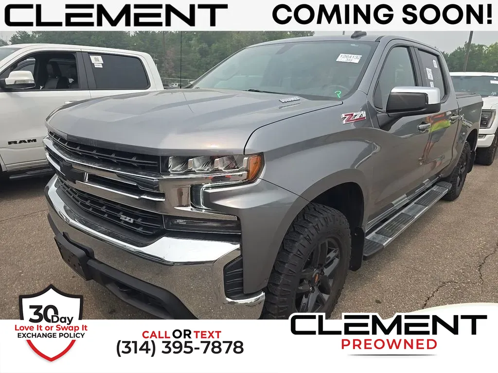 Gray 2021 Chevrolet Silverado 1500 LT for sale in St. Charles, MO