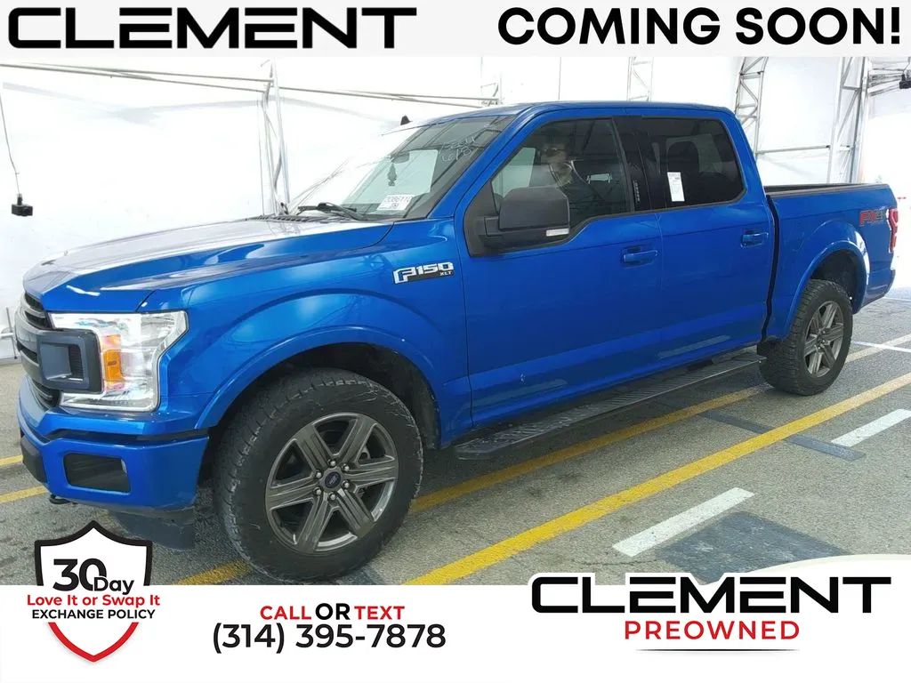 Blue 2020 Ford F-150 XLT for sale in St. Charles, MO