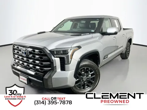Silver 2024 Toyota Tundra Hybrid Platinum for sale in St. Charles, MO