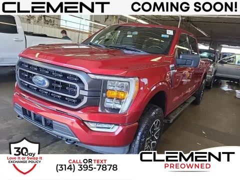 Red 2021 Ford F-150 XLT for sale in St. Charles, MO