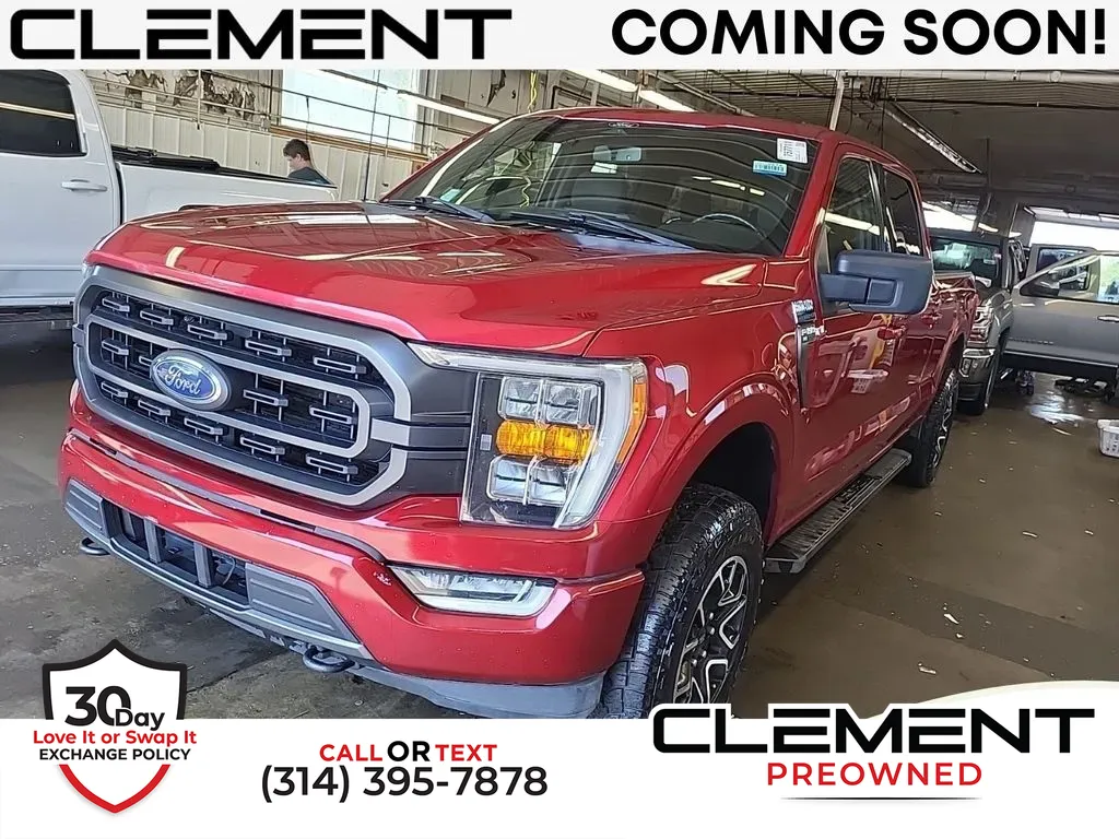 Red 2021 Ford F-150 XLT for sale in St. Charles, MO