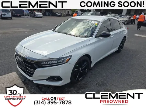 White 2022 Honda Accord Sport for sale in St. Charles, MO
