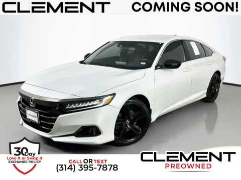 White 2022 Honda Accord Sport for sale in St. Charles, MO