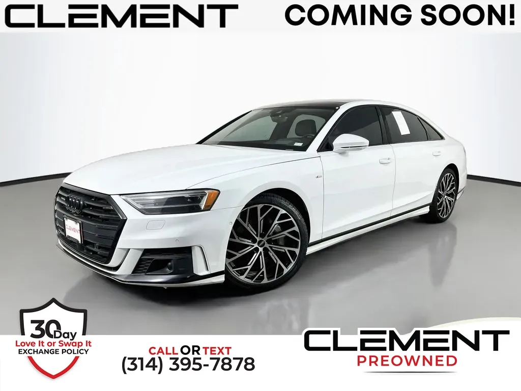 White 2021 Audi A8 L 55 for sale in St. Charles, MO