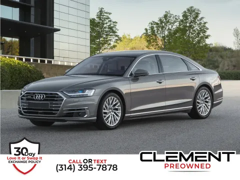 White 2021 Audi A8 L 55 for sale in St. Charles, MO