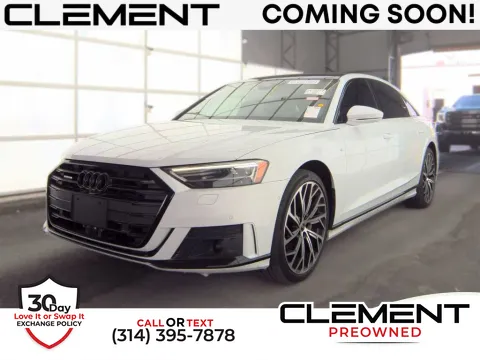 White 2021 Audi A8 L 55 for sale in St. Charles, MO