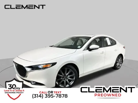 White 2024 Mazda Mazda3 2.5 S Preferred Package for sale in St. Charles, MO