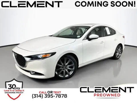 White 2024 Mazda Mazda3 2.5 S Preferred Package for sale in St. Charles, MO