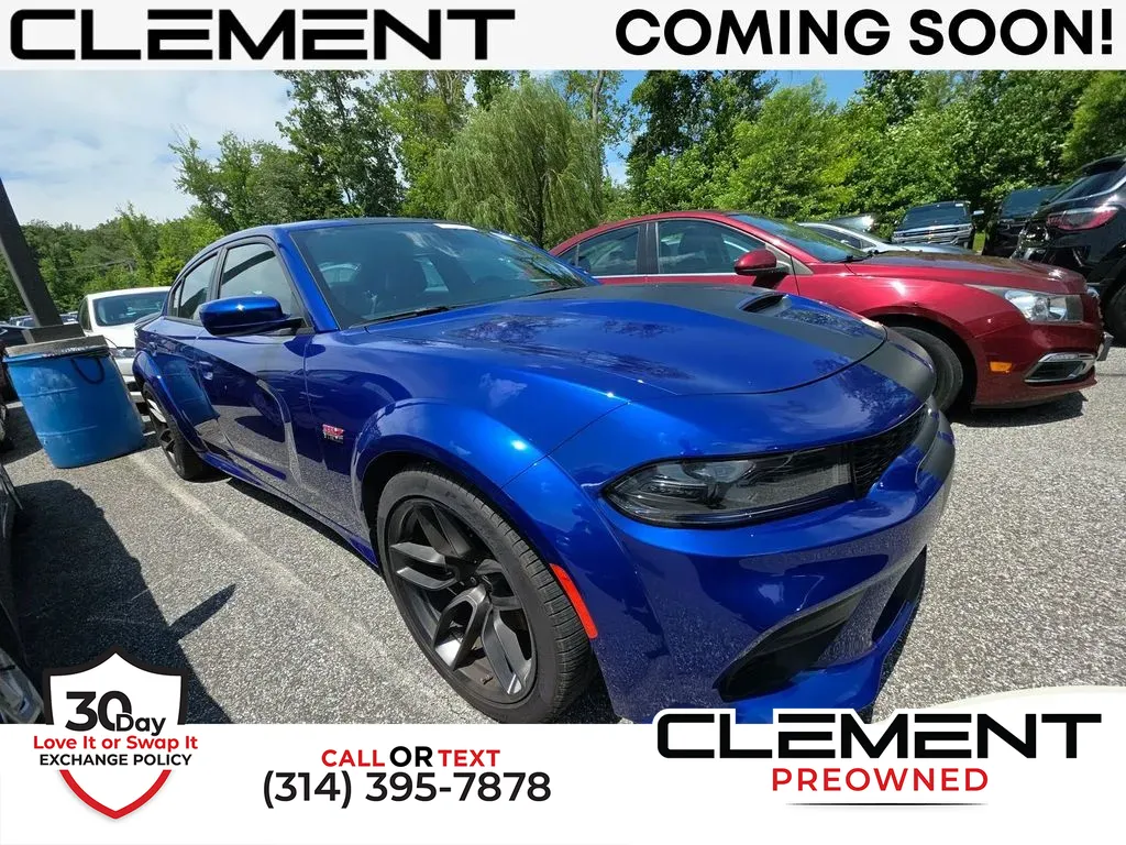 Blue 2022 Dodge Charger R/T Scat Pack Widebody for sale in St. Charles, MO