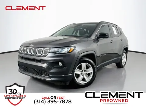 Gray 2022 Jeep Compass Latitude for sale in St. Charles, MO