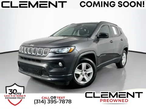 Gray 2022 Jeep Compass Latitude for sale in St. Charles, MO