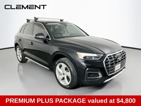Another view of 2021 Audi Q5 45 Premium Plus for sale in St. Charles, MO at Clement Supercenter