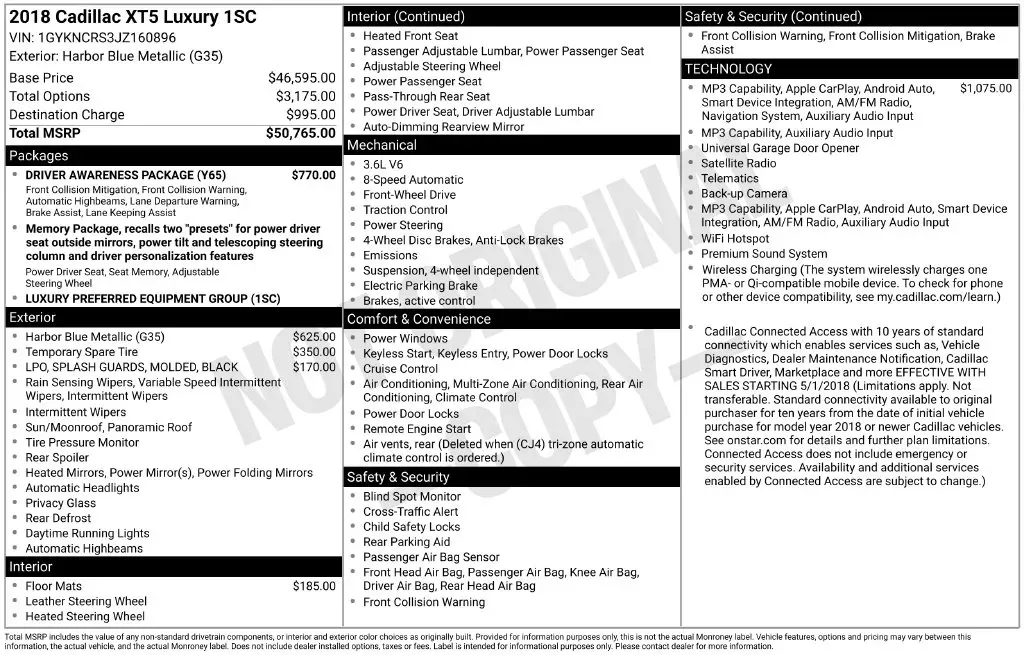 Cadillac XT5 photo 42
