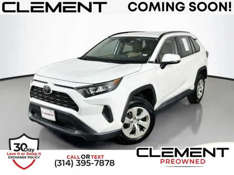 White 2019 Toyota RAV4 LE for sale in St. Charles, MO