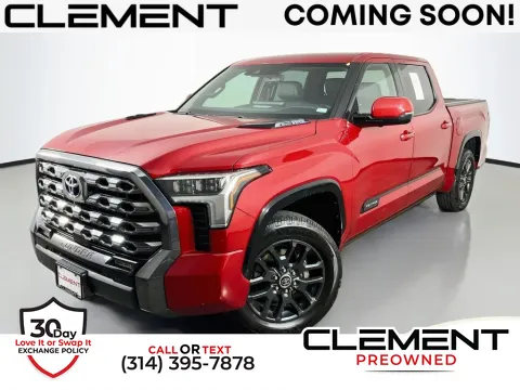 Red 2023 Toyota Tundra Hybrid Platinum for sale in St. Charles, MO