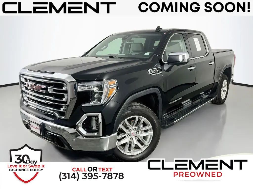 Black 2020 GMC Sierra 1500 SLT for sale in St. Charles, MO