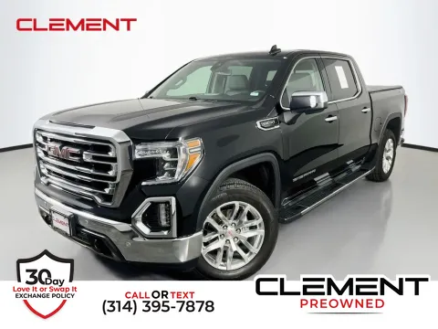 Black 2020 GMC Sierra 1500 SLT for sale in St. Charles, MO