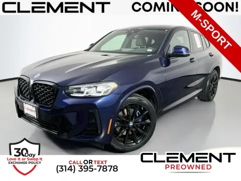 Blue 2023 BMW X4 xDrive30i for sale in St. Charles, MO