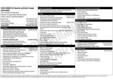 Photos of 2023 BMW X4 xDrive30i for sale in St. Charles, MO at Clement Supercenter