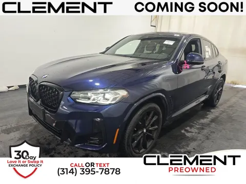 Blue 2023 BMW X4 xDrive30i for sale in St. Charles, MO